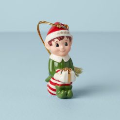 Lenox Fine Lenox Fine Personalized Christmas Elf Ornament