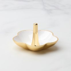 Lenox Fine Lenox Fine Make It Pop White Metal Ring Dish