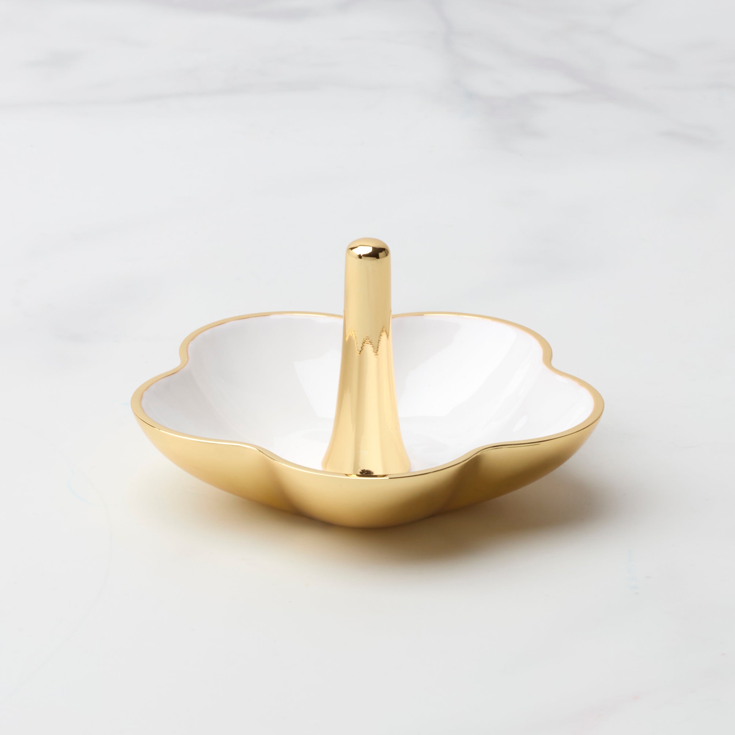 Lenox Fine Lenox Fine Make It Pop White Metal Ring Dish