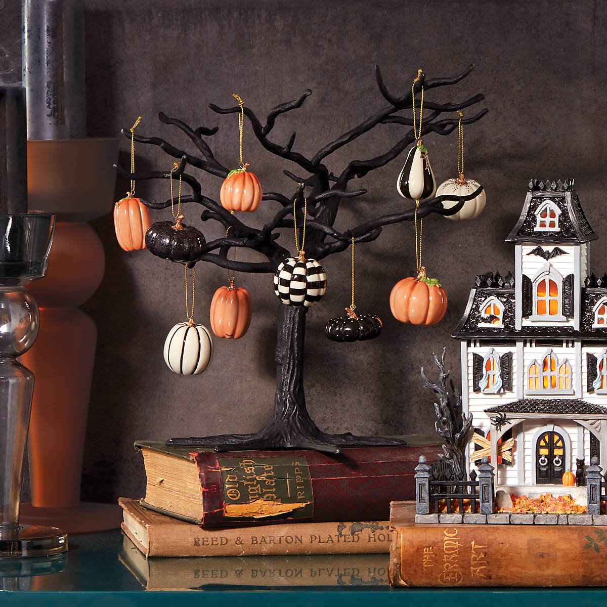 Lenox Fine Lenox Fine Pumpkin 10-Piece Mini Ornament Set - Image 3