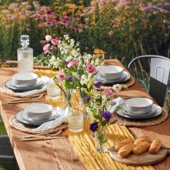 Alternative view of Lenox Fine Lenox Fine 24 Seven Colors Pumice 12-Piece Dinnerware Set