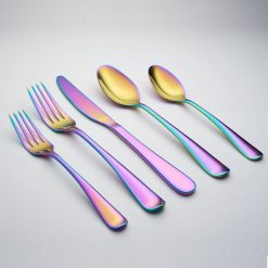 Lenox Fine Lenox Fine Rhiannon Rainbow Mirror 20-Piece Flatware Set