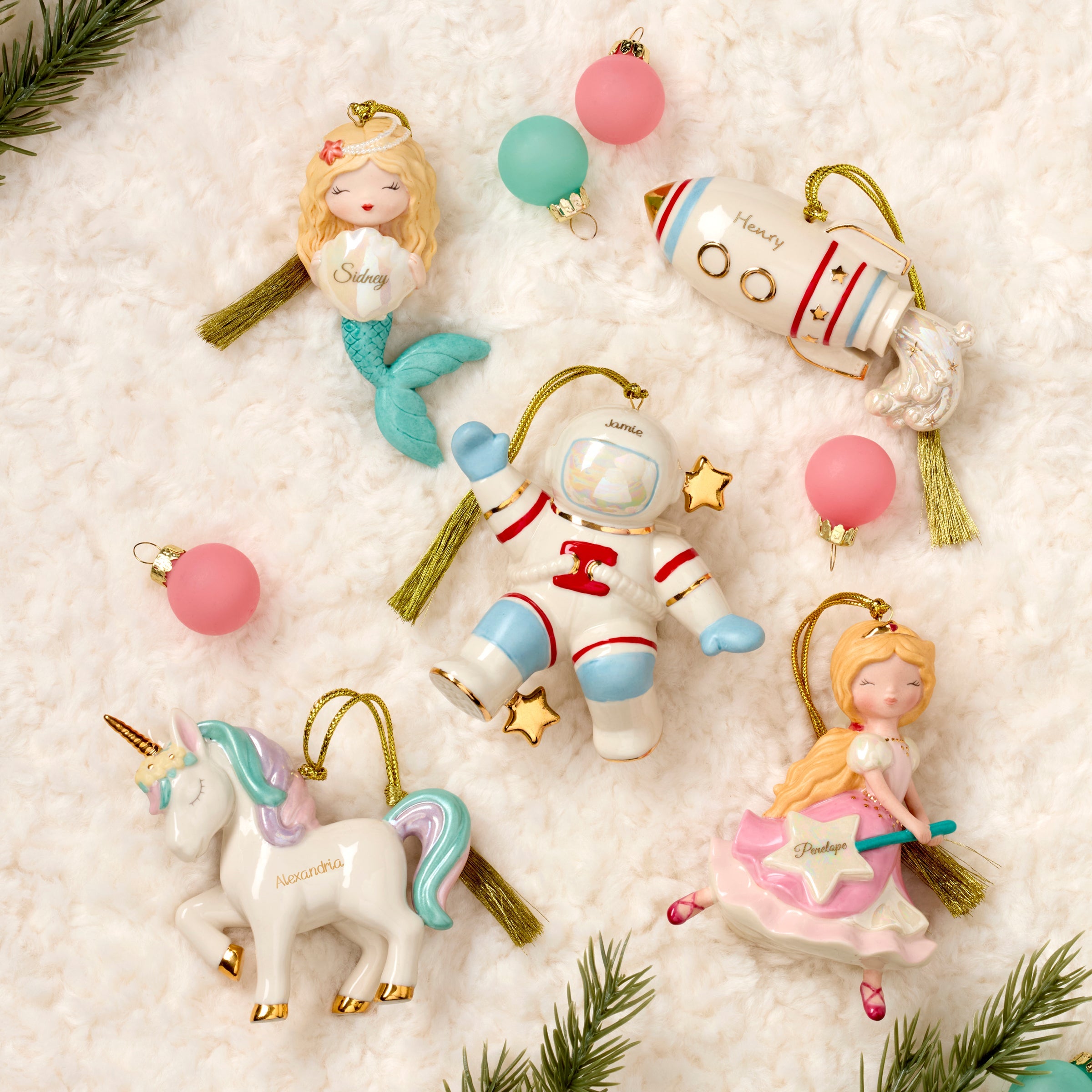 Lenox Fine Lenox Fine Personalized Princess Ornament - Image 3