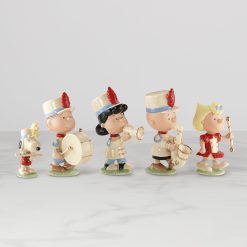 Lenox Fine Lenox Fine Peanuts 5-Piece Marching Band Figurine Set