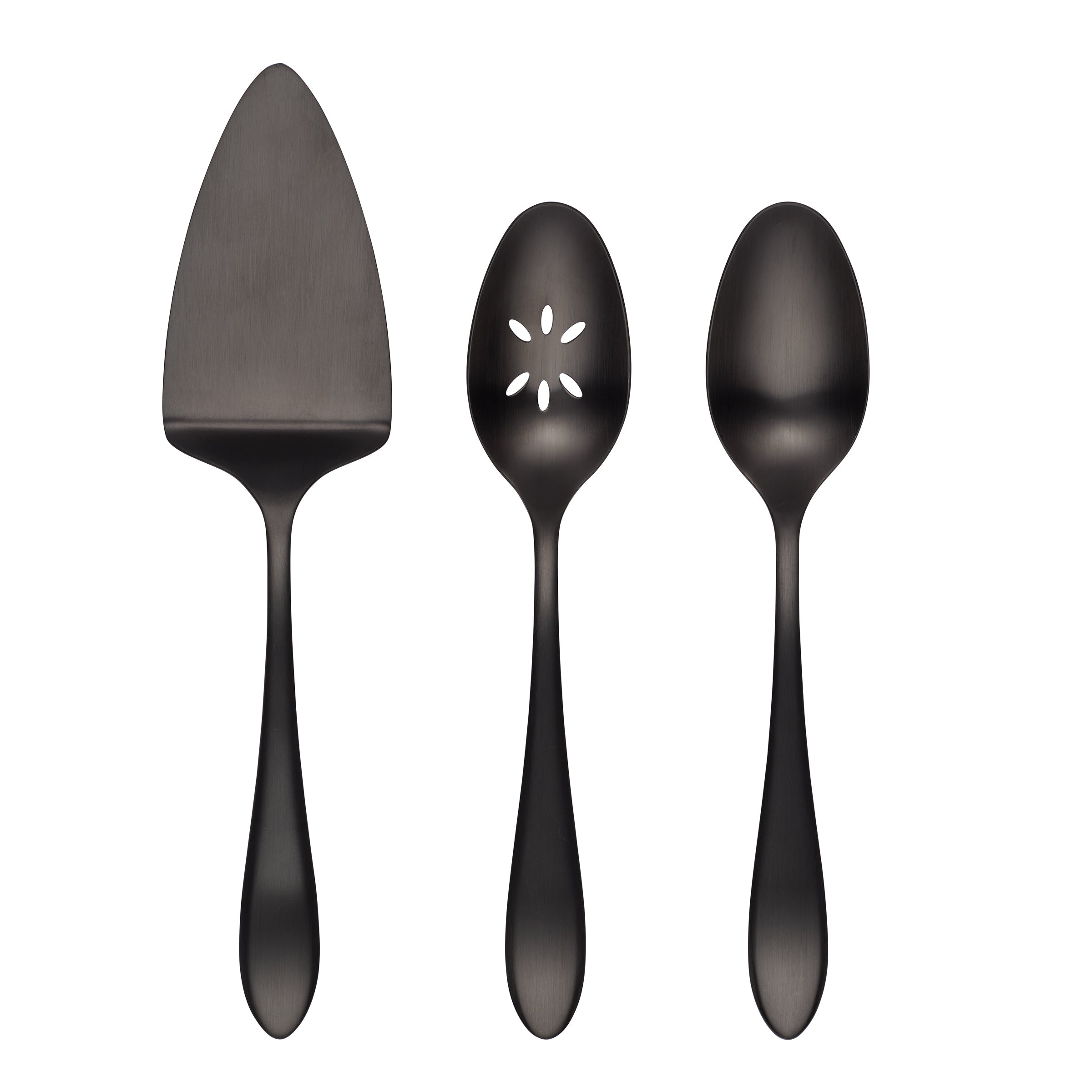 Lenox Fine Lenox Fine Waldwick Black Satin 3-Piece Hostess Set
