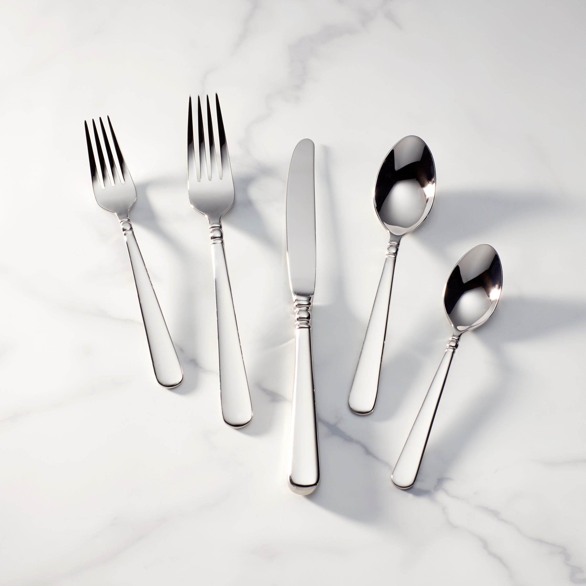 Lenox Fine Lenox Fine Pearl Platinum 20-Piece Flatware Set