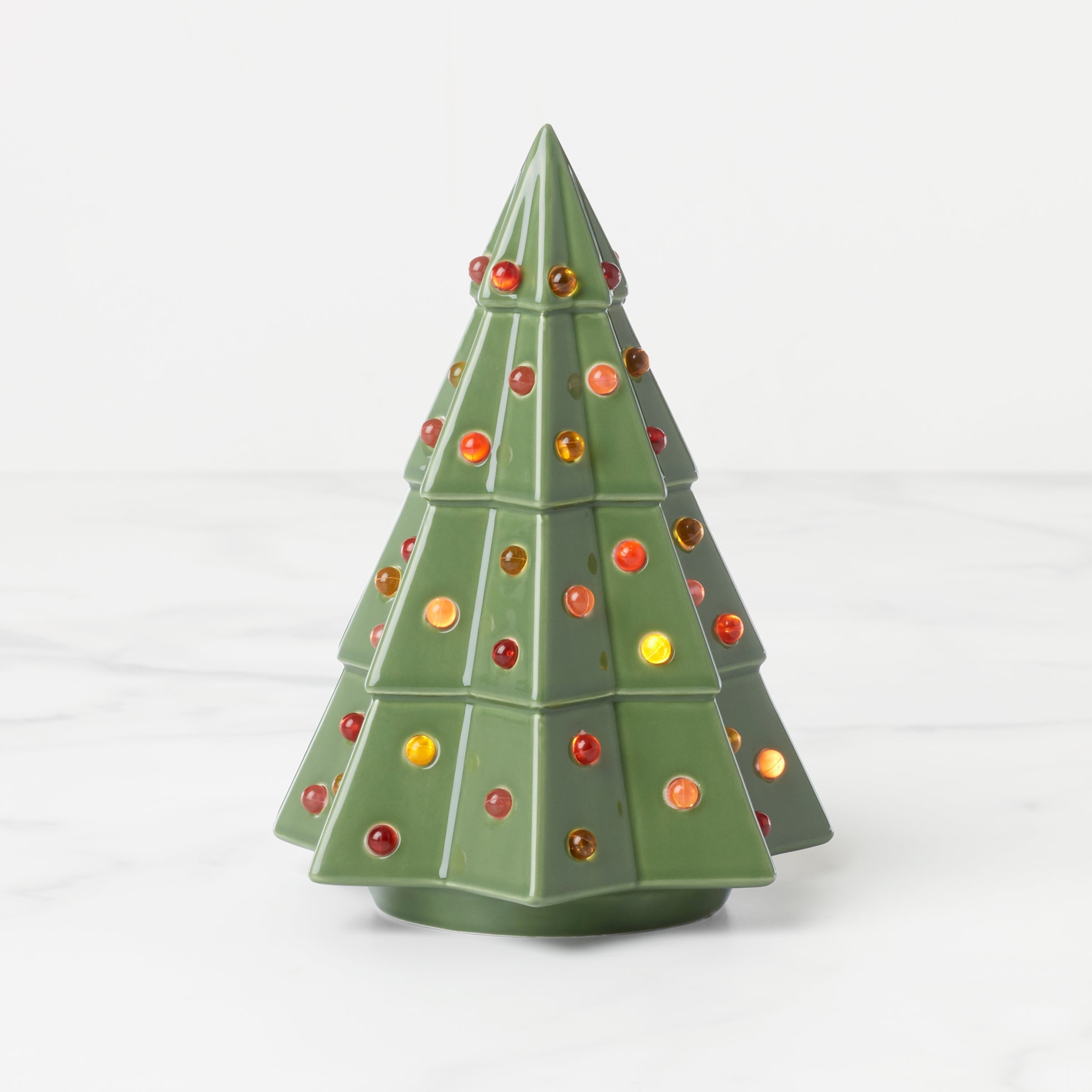 Lenox Fine Lenox Fine Evergreen Small Lit Tree Figurine