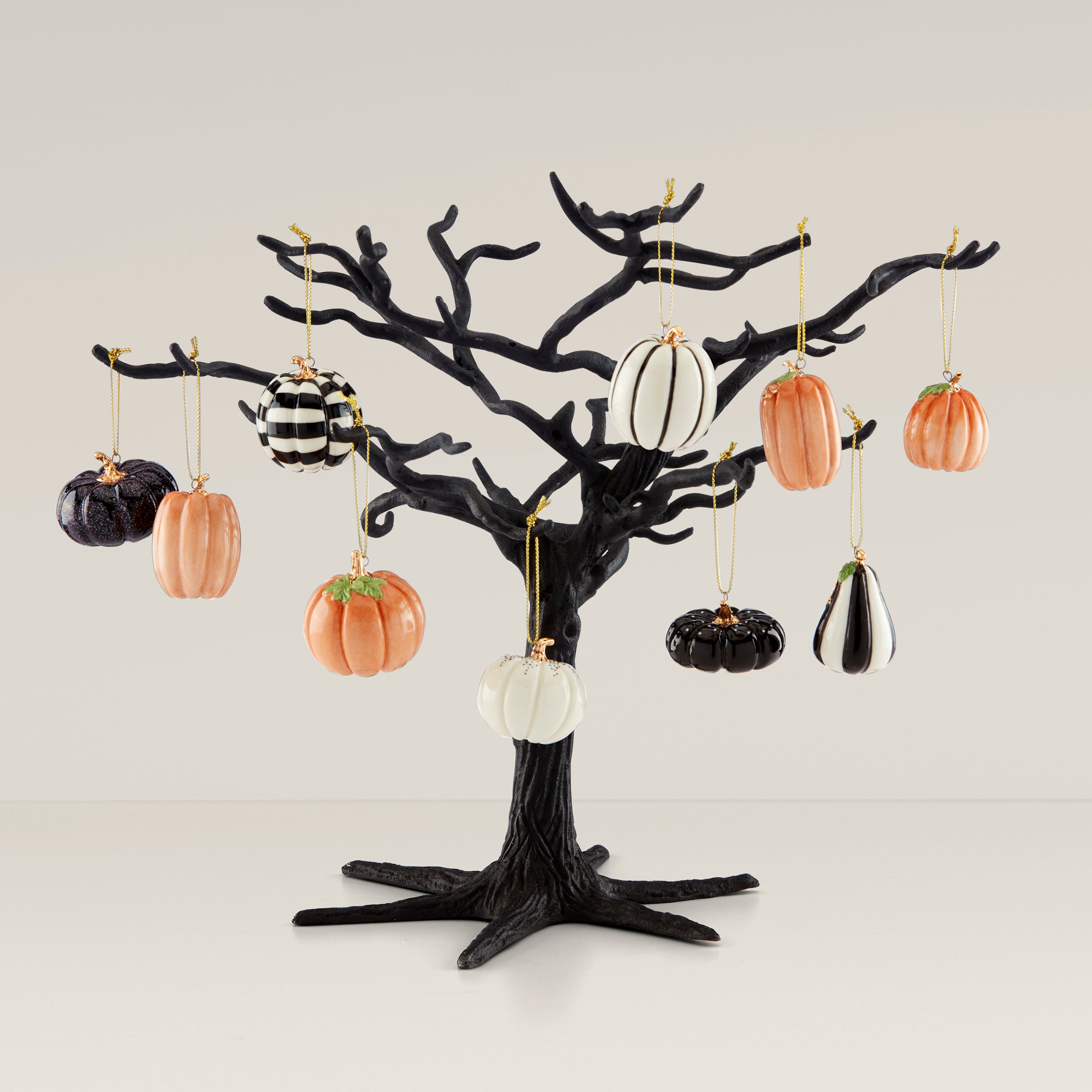 Lenox Fine Lenox Fine Pumpkin 10-Piece Mini Ornament Set - Image 2