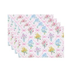 Alternative view of Lenox Fine Lenox Fine Bouquet Ribbon Placemats, Set of 4