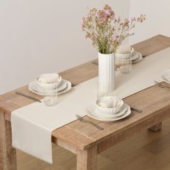 Lenox Fine Lenox Fine French Perle Natural 70x14 Table Runner