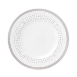 Lenox Fine Lenox Fine Charlotte Street Grey East  Accent Plate