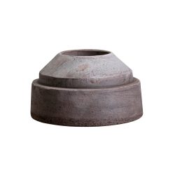 Lenox Fine Lenox Fine Hoff Raw Grey Candleholder