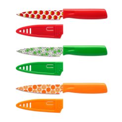 Lenox Fine Lenox Fine Printed Fruit 3-Piece Paring Knife Set