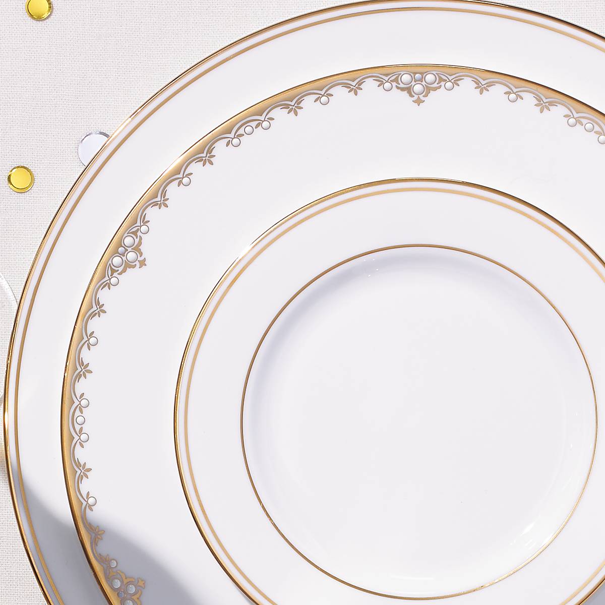 Lenox Fine Lenox Fine Federal Gold 5-Piece Place Setting - Image 5
