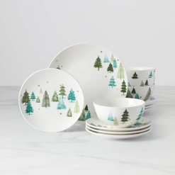 Lenox Fine Lenox Fine Balsam Lane 12-Piece Dinnerware Set