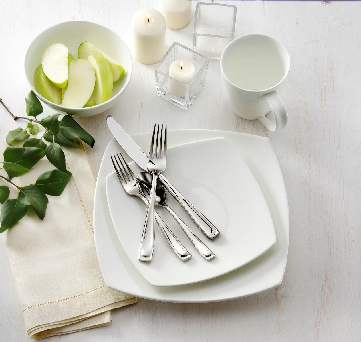 Lenox Fine Lenox Fine Moda 65-Piece Flatware Set - Image 3