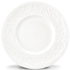 Alternative view of Lenox Fine Lenox Fine Opal Innocence Carved 4-Piece Plate Set