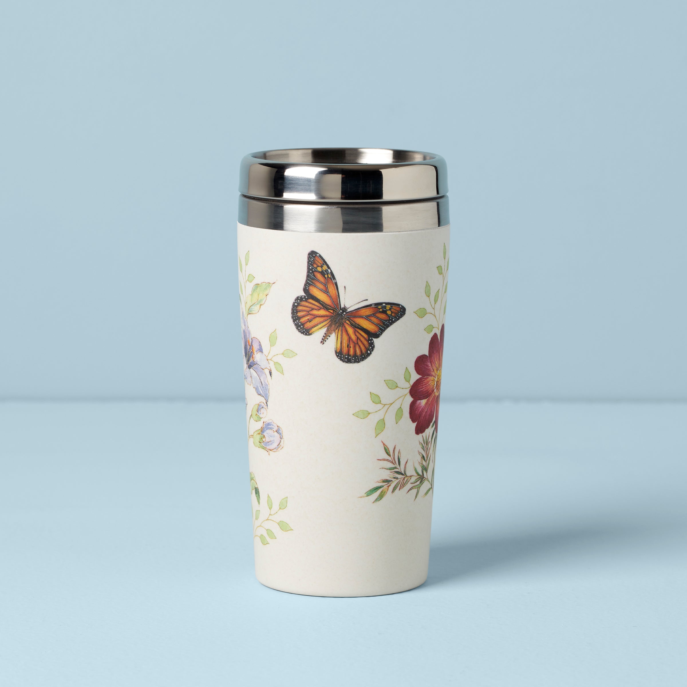 Lenox Fine Lenox Fine Butterfly Meadow Bamboo Travel Mug - Image 2