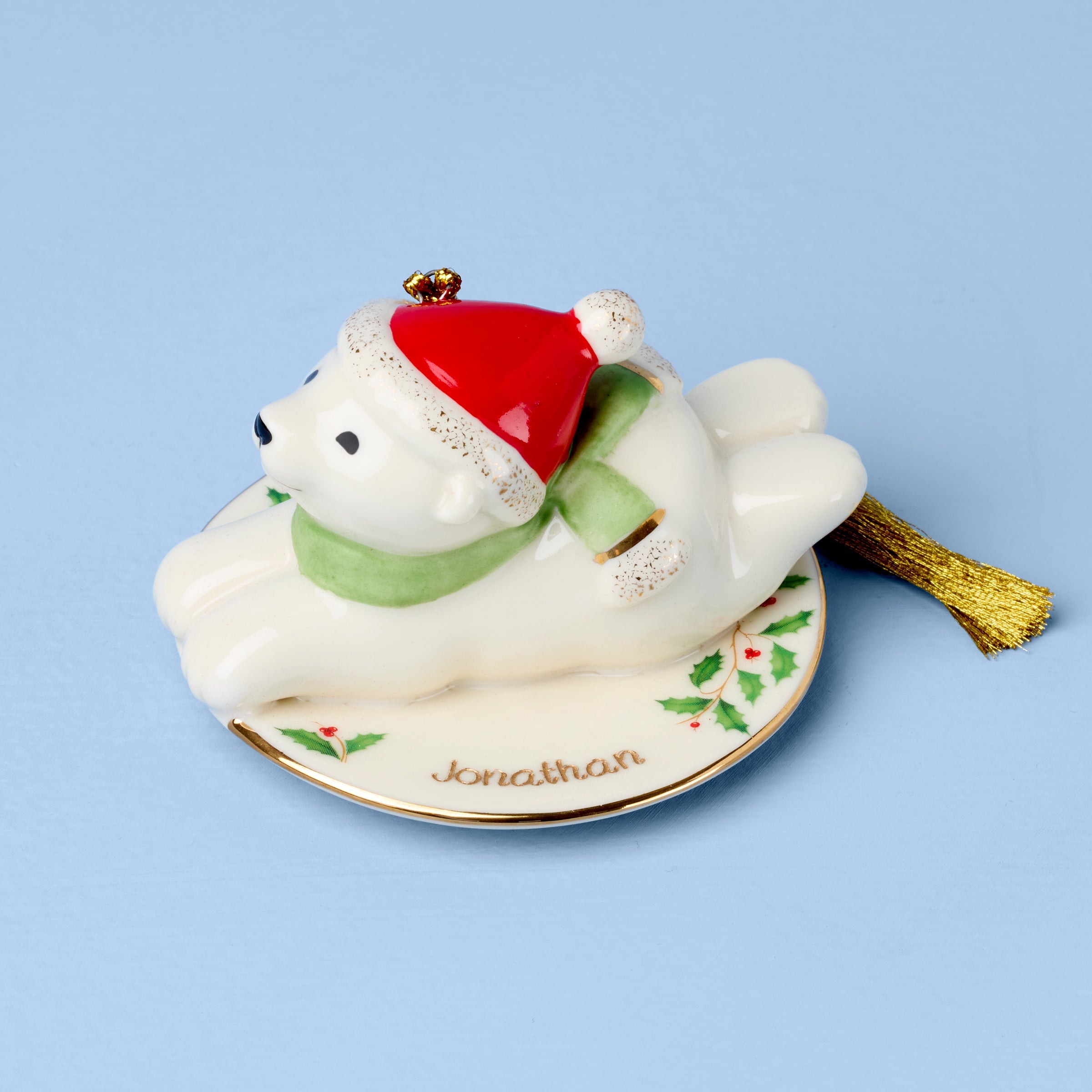 Lenox Fine Lenox Fine Personalized My Polar Bear Express Ornament
