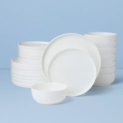 Lenox Fine Lenox Fine Modern White 24-Piece Dinnerware Set