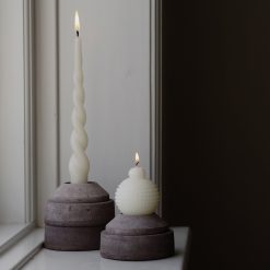 Alternative view of Lenox Fine Lenox Fine Hoff Raw Grey Candleholder