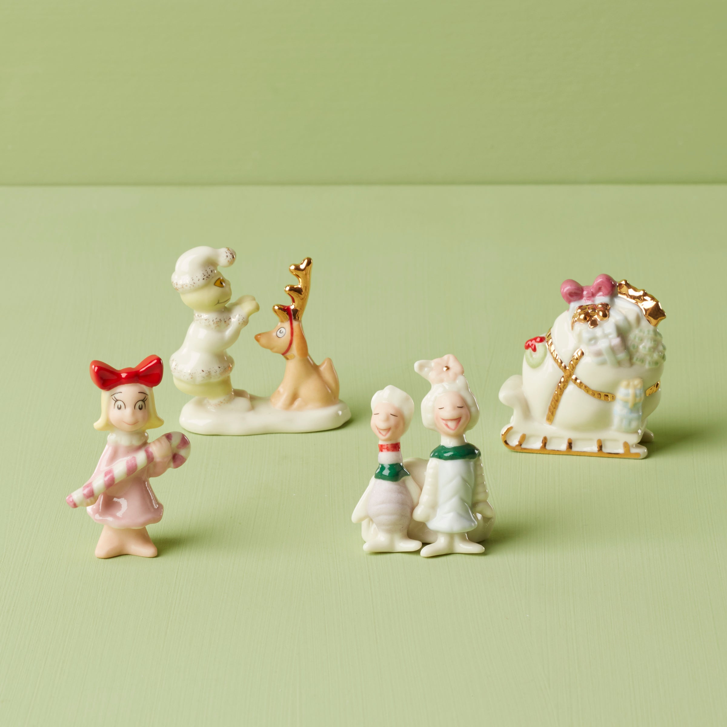 Lenox Fine Lenox Fine Who-Ville Accessories 4-Piece Figurine Set