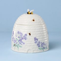 Lenox Fine Lenox Fine Butterfly Meadow Honeycomb Candy Jar