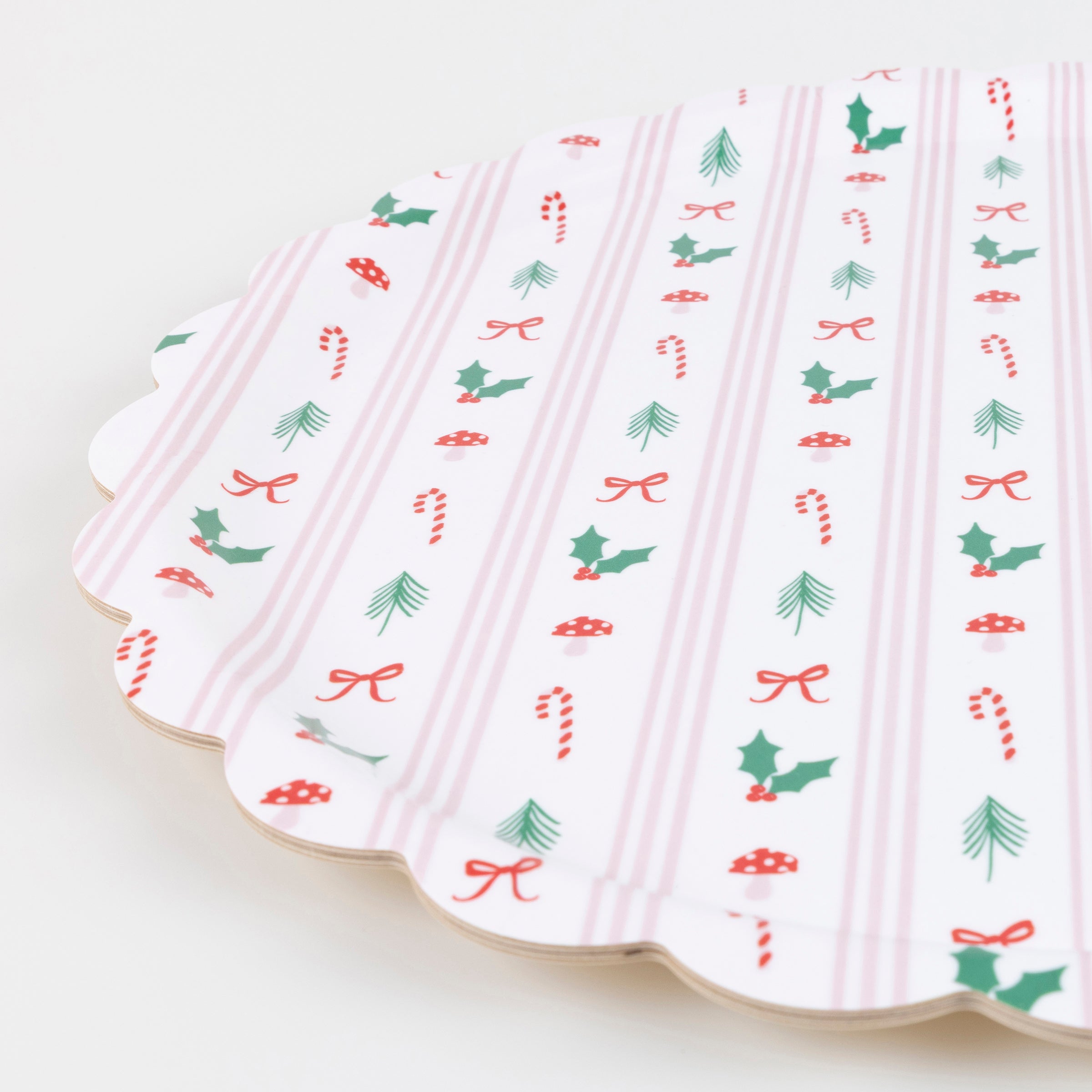 Lenox Fine Lenox Fine Festive Icon Stripes Large Tray - Image 2