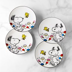 Lenox Fine Lenox Fine Chef Snoopy Accent Plates, Set of 4
