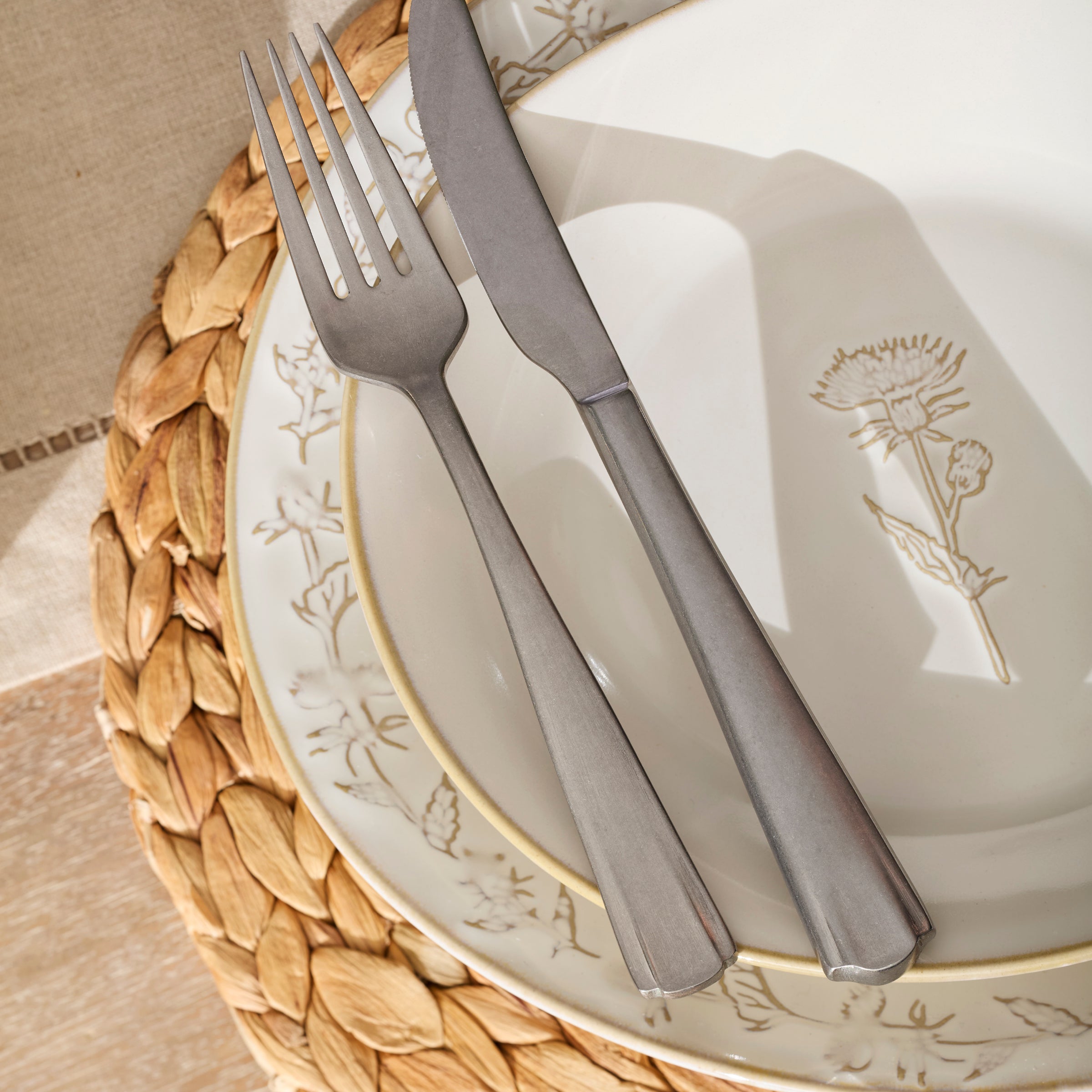 Lenox Fine Lenox Fine Homespun 12-Piece Dinnerware Set - Image 12