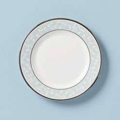 Lenox Fine Lenox Fine Opal Innocence Blue Bread Plate