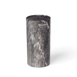 Alternative view of Lenox Fine Lenox Fine Keen Black Marble 5-Piece Bristle Cutlery Block Set