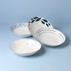 Lenox Fine Lenox Fine Blue Bay Dinner Bowls, Set of 4
