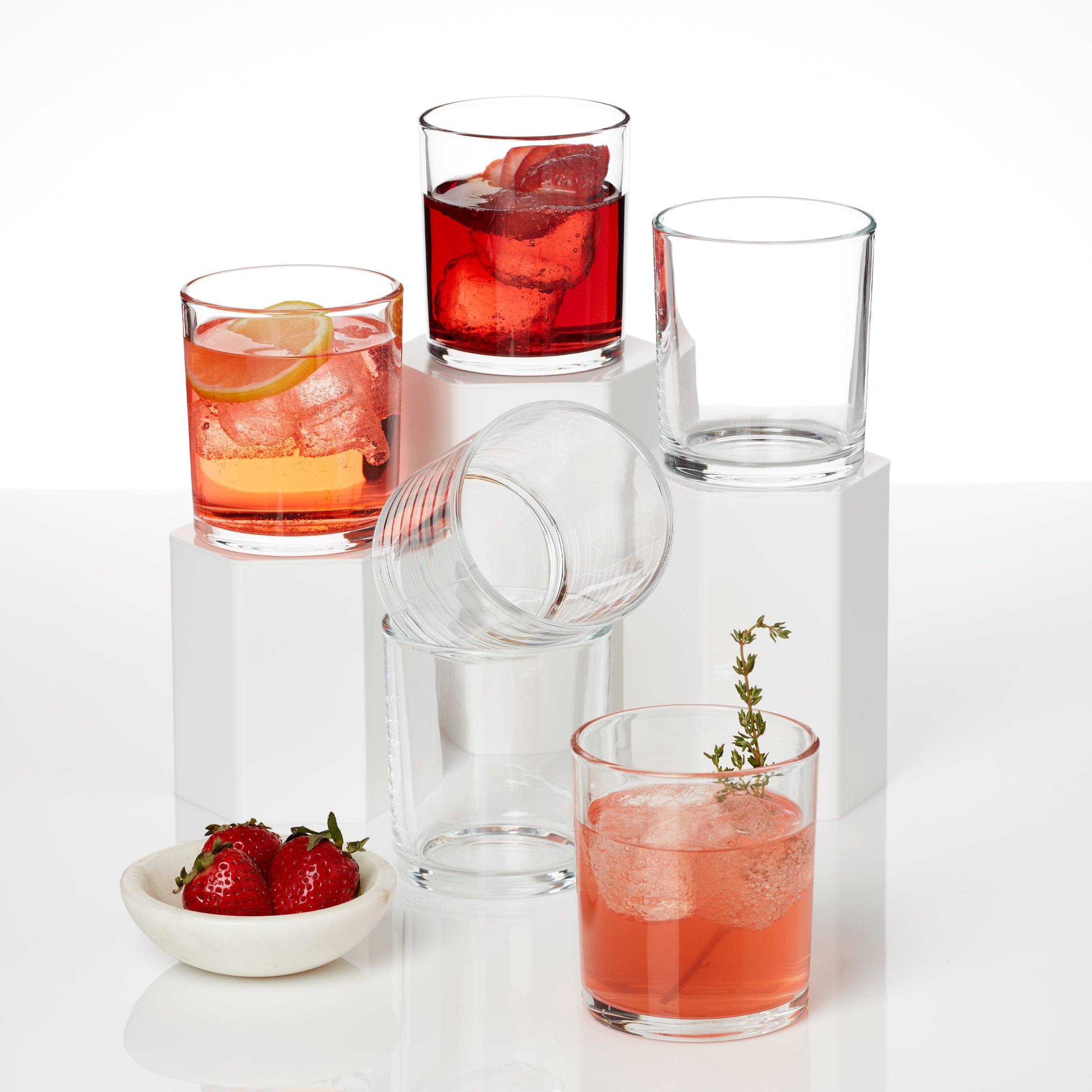 Lenox Fine Lenox Fine 24 Seven Clear Medium Tumblers, Set of 6 - Image 2