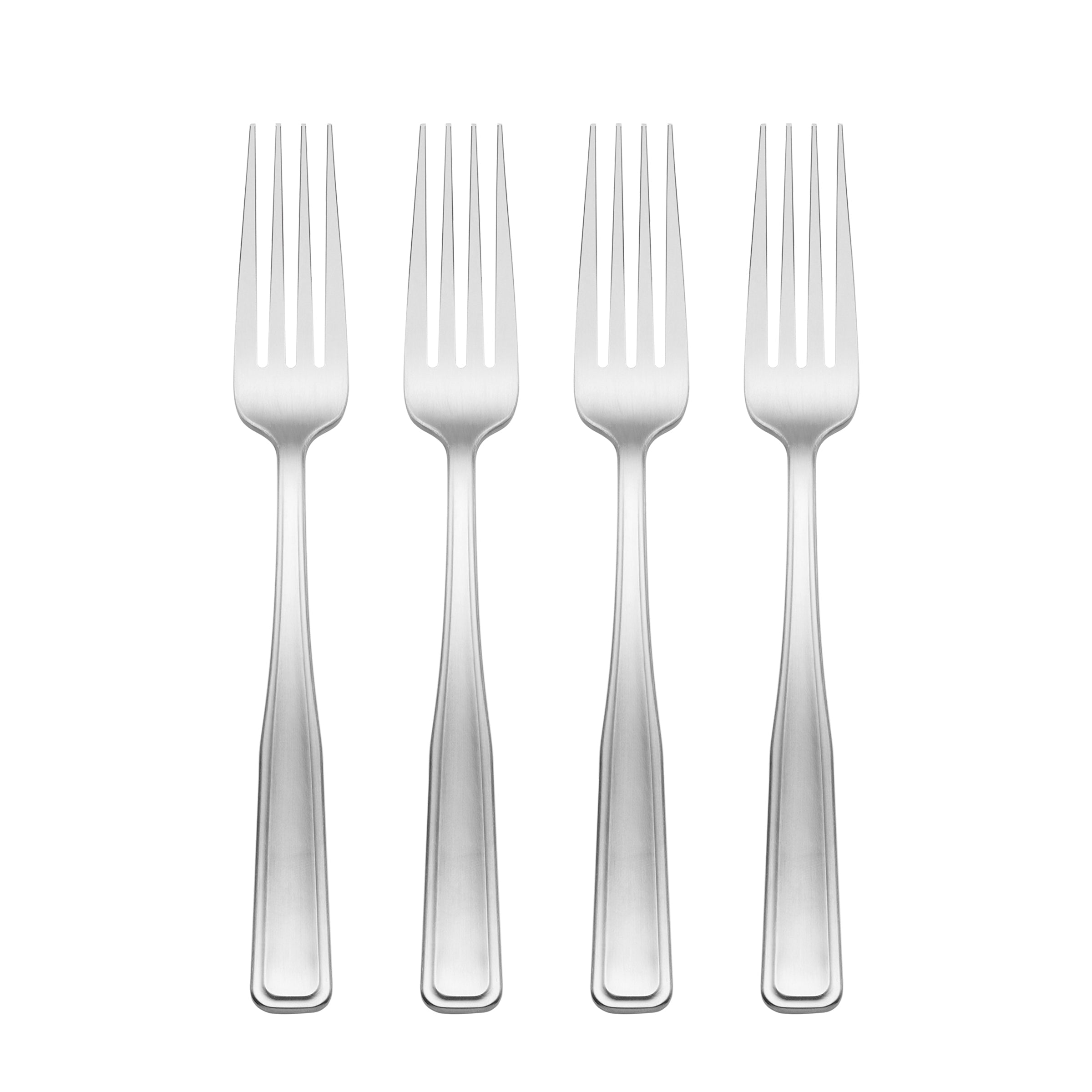 Lenox Fine Lenox Fine Reid Satin Salad Forks, Set of 4 - Image 3