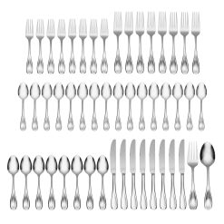 Alternative view of Lenox Fine Lenox Fine Voss 50-Piece Flatware Set