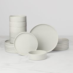 Lenox Fine Lenox Fine Modulus Vapor 18-Piece Dinnerware Set