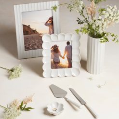 Alternative view of Lenox Fine Lenox Fine French Perle Scallop White 8x10 Photo Frame