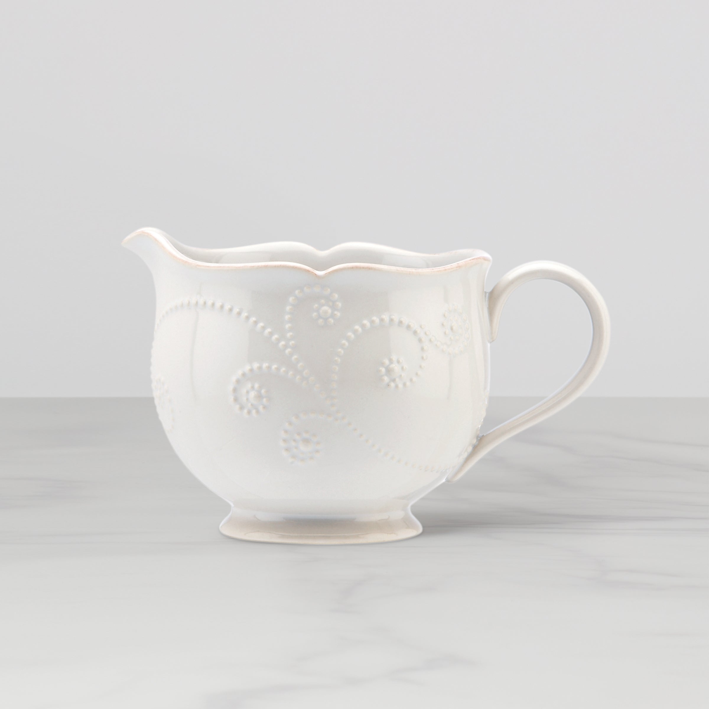 Lenox Fine Lenox Fine French Perle White Gravy Boat