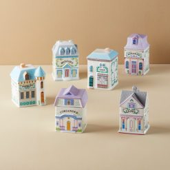 Lenox Fine Lenox Fine Lenox Spice Village 6-Piece Rustic Row Spice Jar Set