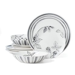 Lenox Fine Lenox Fine Sketchbook 12-Piece Dinnerware Set