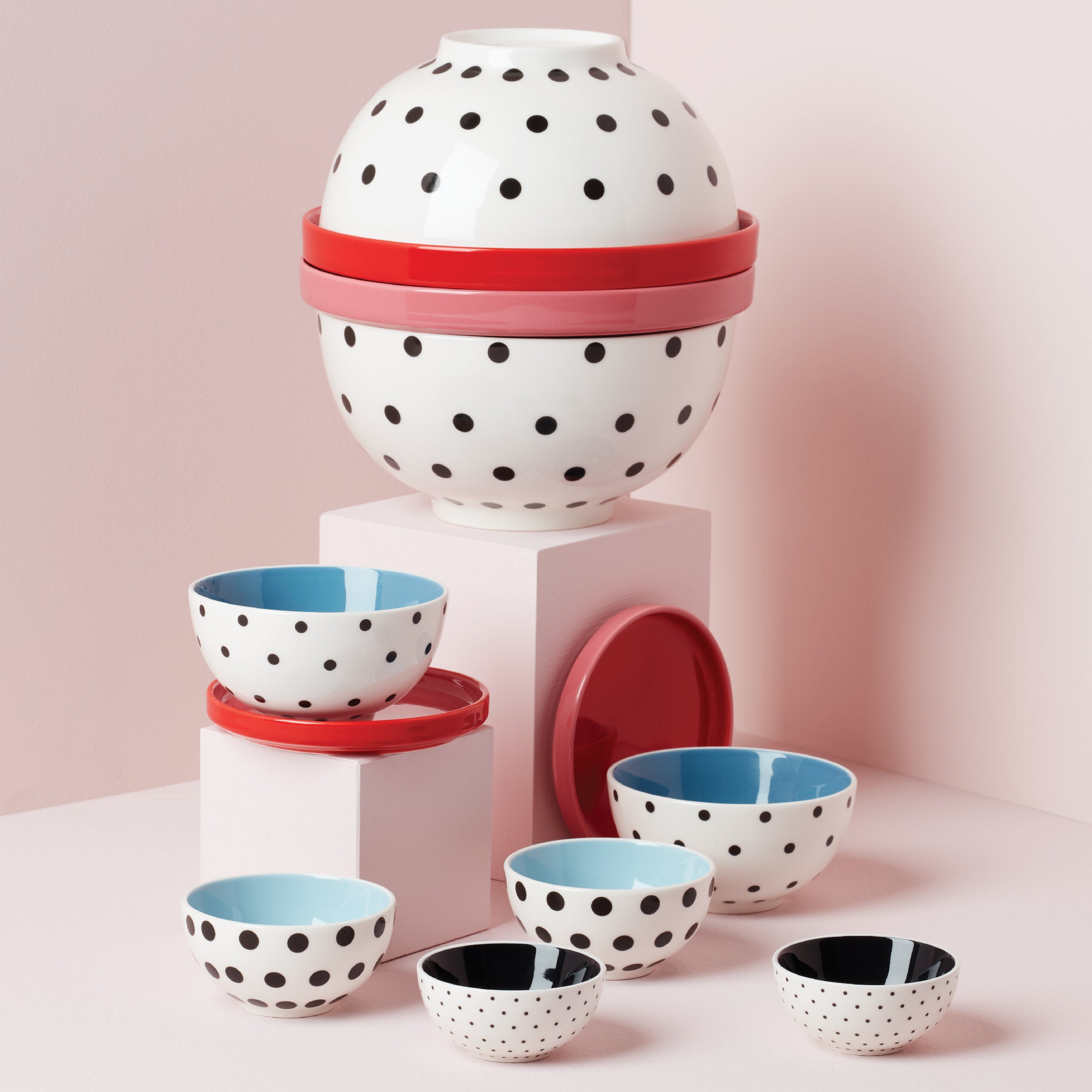 Lenox Fine Lenox Fine On The Spot 8-Piece Nesting Dinnerware Set - Image 4