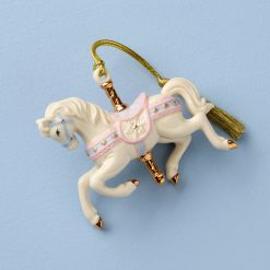 Alternative view of Lenox Fine Lenox Fine Snowflake Carousel Horse Ornament