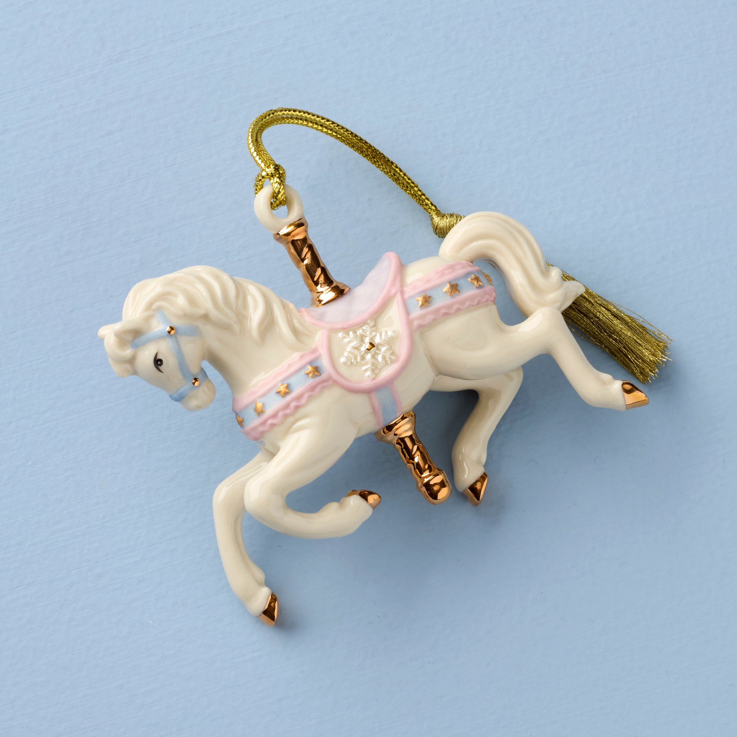 Lenox Fine Lenox Fine Snowflake Carousel Horse Ornament - Image 2