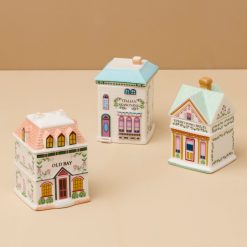 Lenox Fine Lenox Fine Lenox Spice Village 3-Piece Italian Market Spice Jar Set