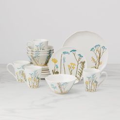 Lenox Fine Lenox Fine Wildflowers 16-Piece Dinnerware Set