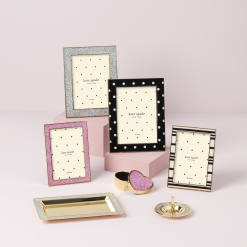 Alternative view of Lenox Fine Lenox Fine Sitting Pretty Silver Glitter Catch All Tray