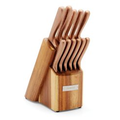 Lenox Fine Lenox Fine Hammered Copper 12-Piece Cutlery Block Set
