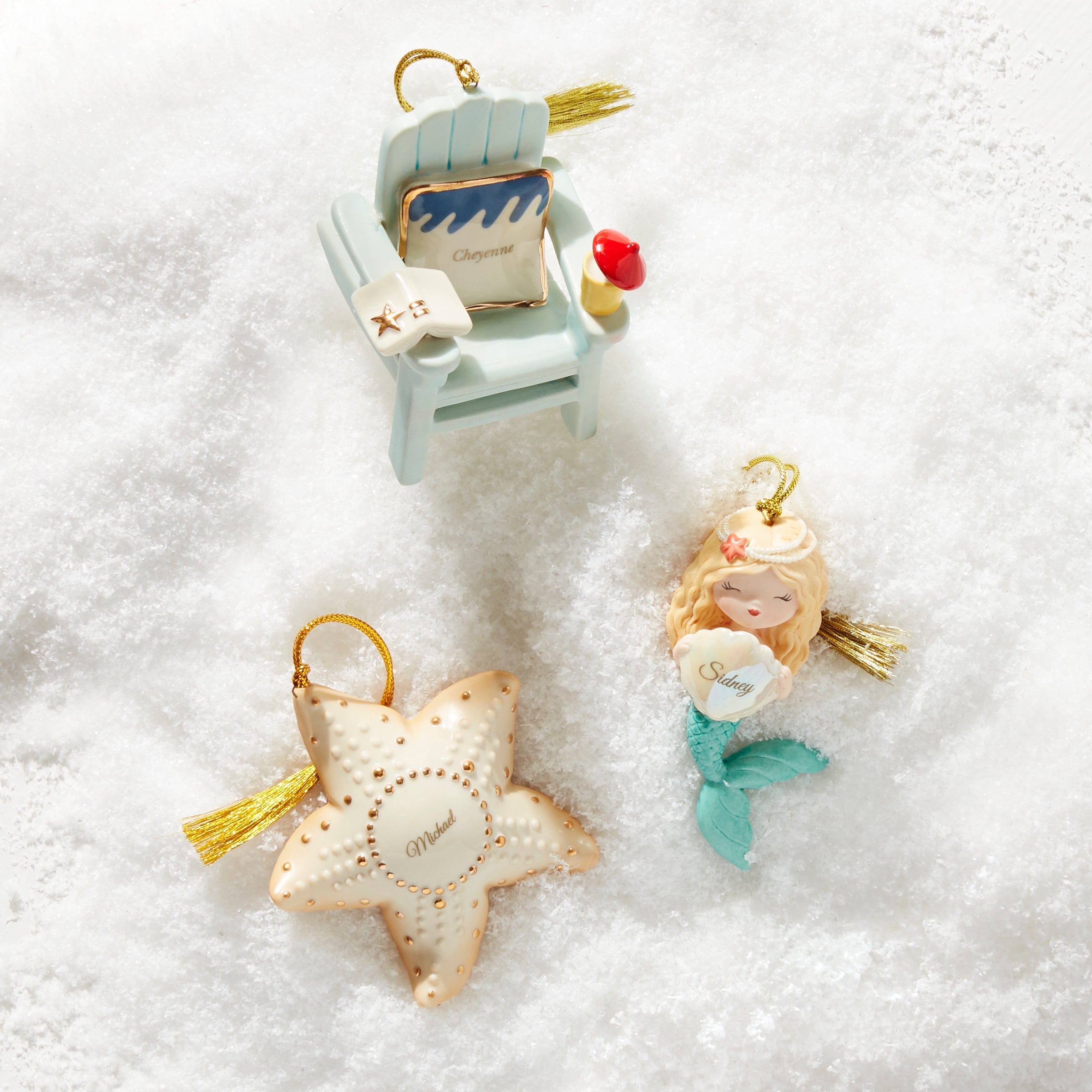 Lenox Fine Lenox Fine Personalized Starfish Ornament - Image 3