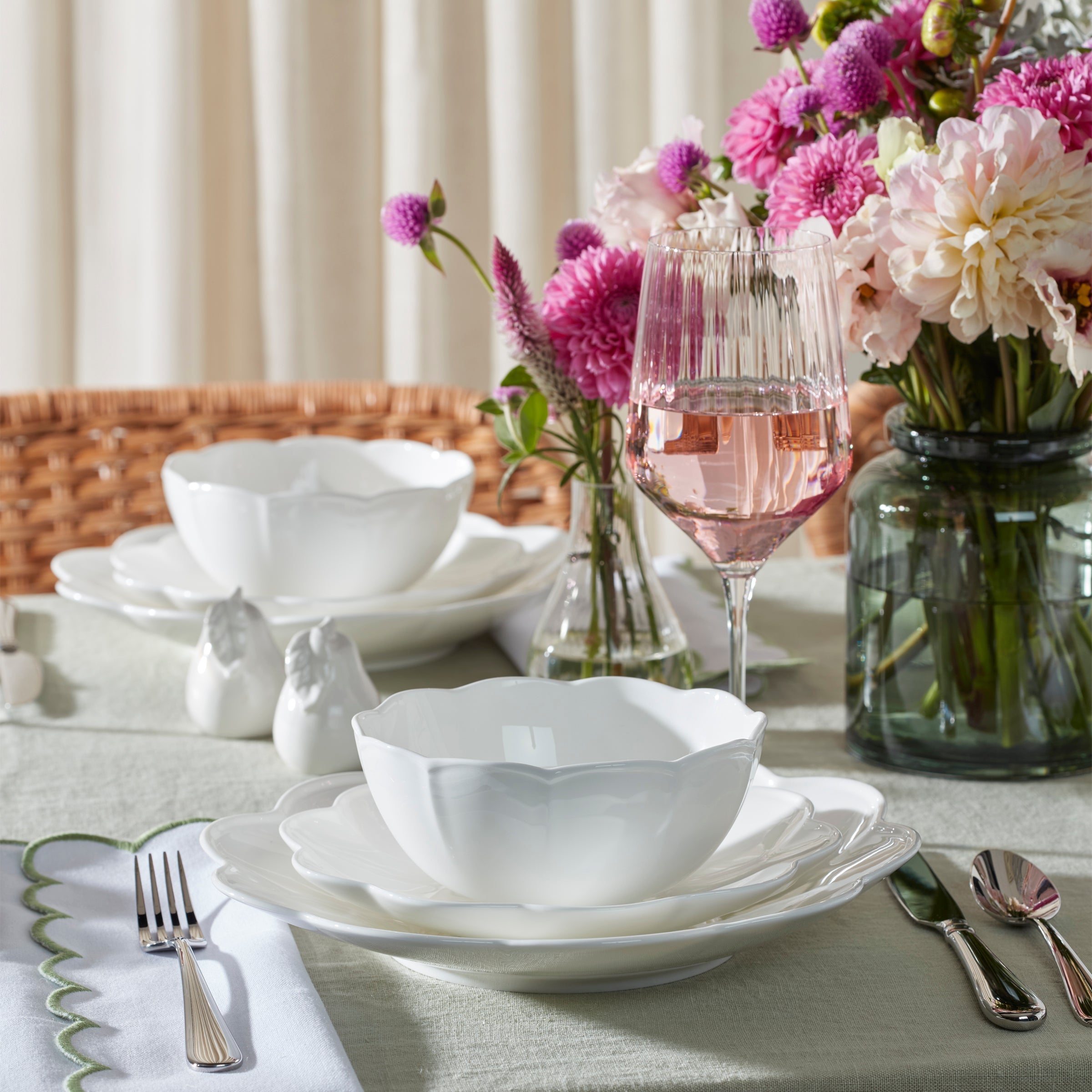 Lenox Fine Lenox Fine Studio 1414 Scallop 12-Piece Dinnerware Set - Image 12
